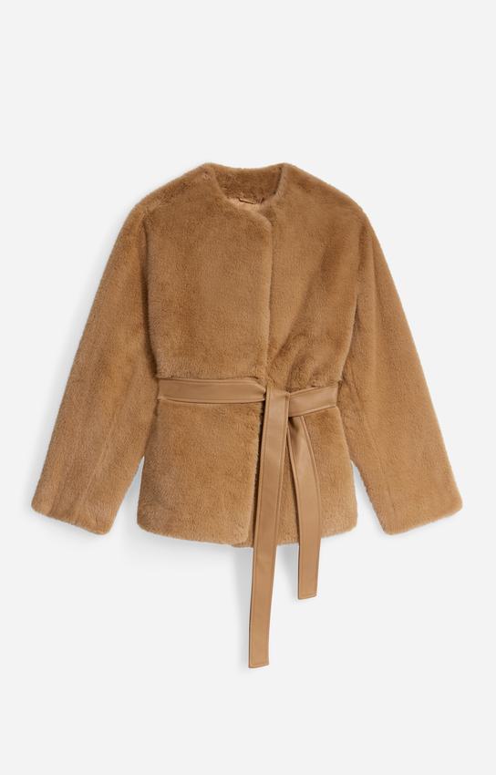 Coat 5hva39-v03744 Beige