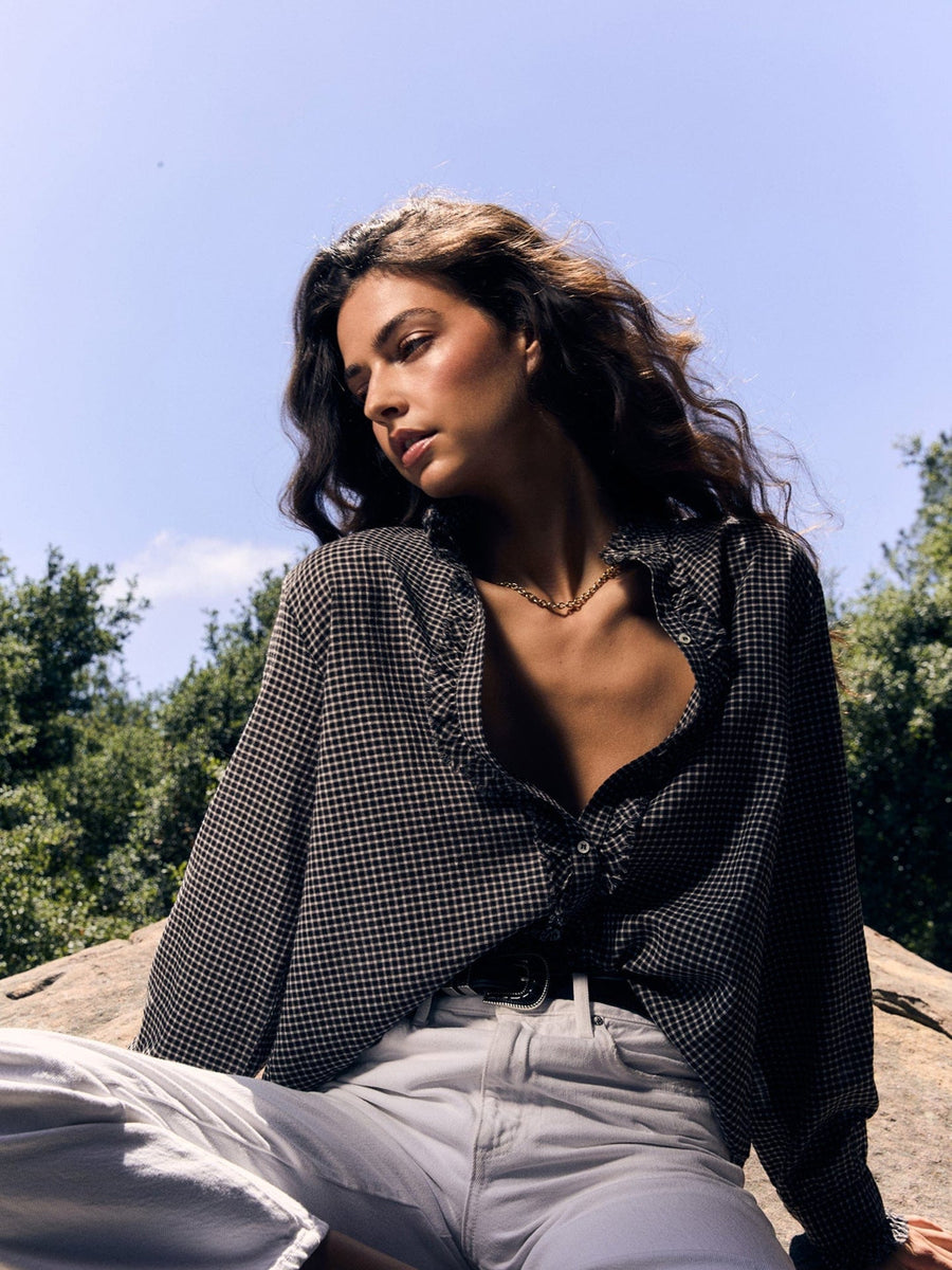 Shirt X5fmc000 Amelie Shirt Black-Pepper