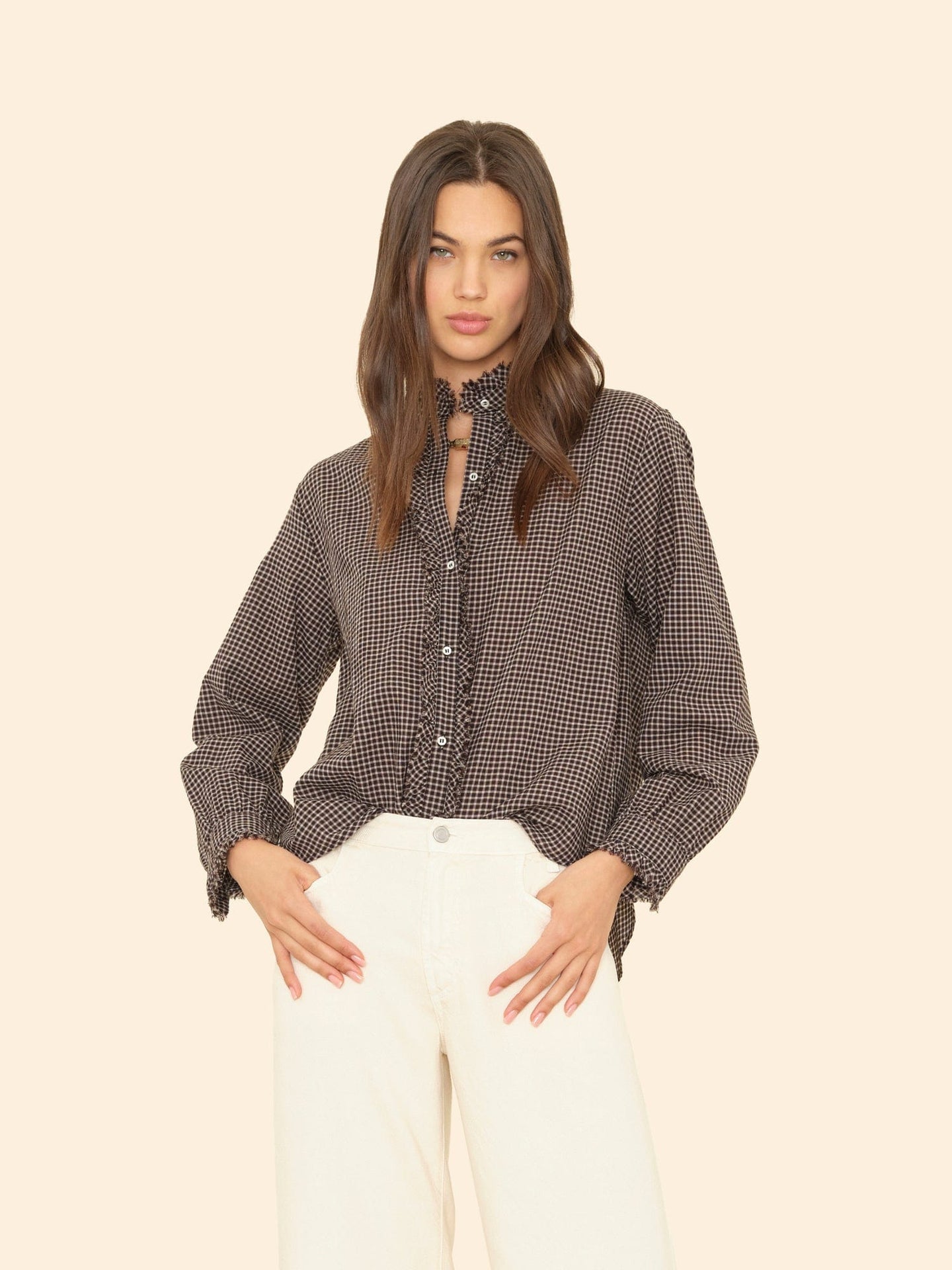 Shirt X5fmc000 Amelie Shirt Black-Pepper