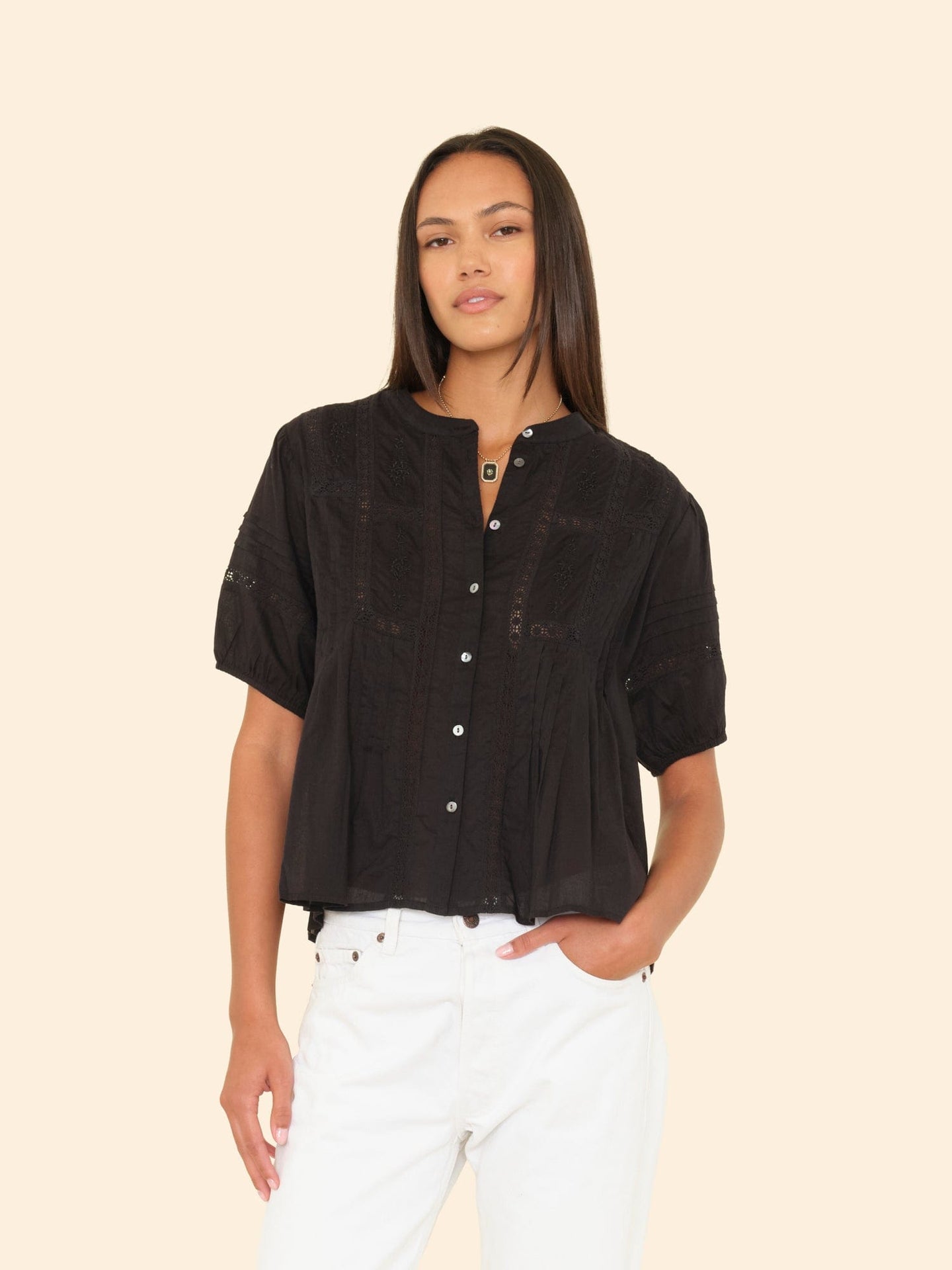 Blouse X5cfc012 Claudia Shirt Black