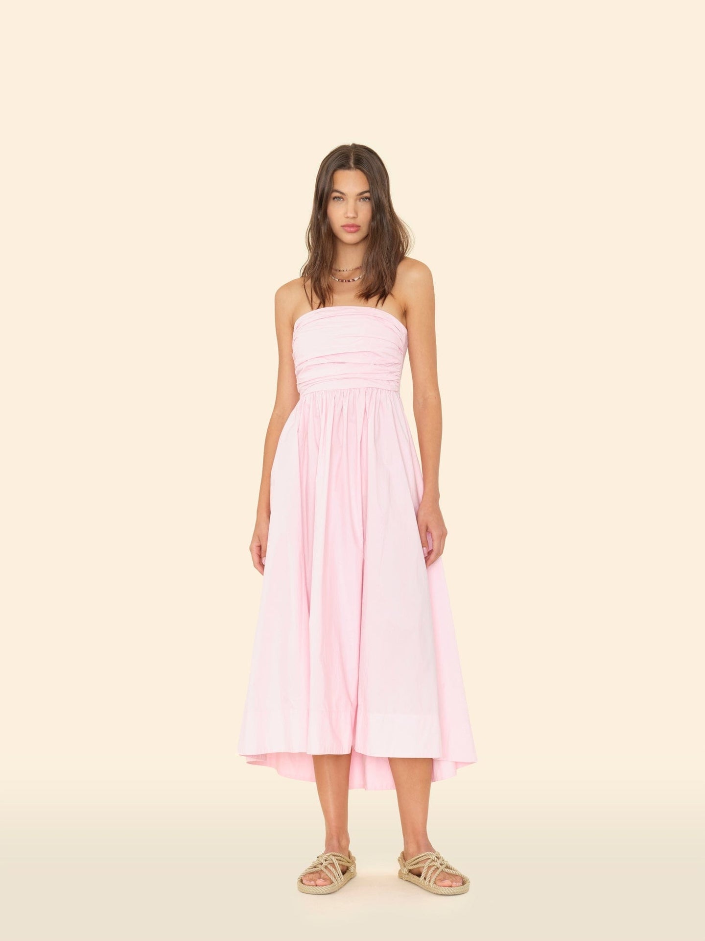 Dress X4luc001 Clea Dress Gloss-Pink