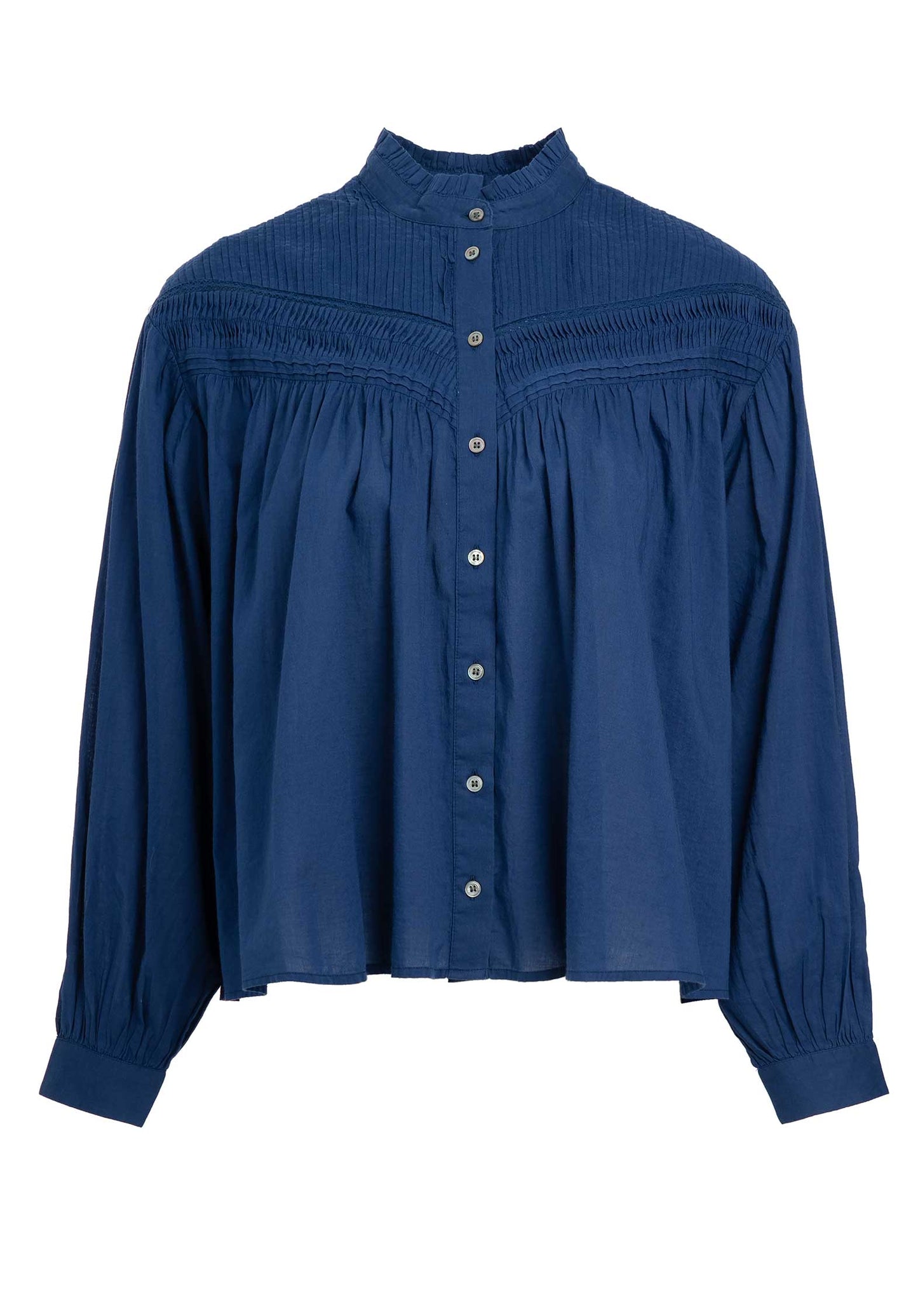 Blouse Clara Shirt Marine-Blue