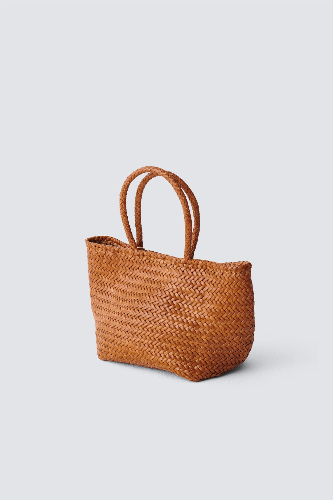 Shoulder Bag 8813 Grace Basket Sma Tan