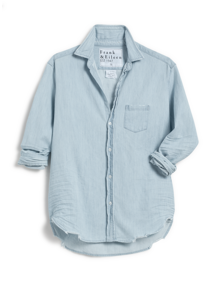 Shirt Eileen Eileen Famous De Classic-Blue-Tattere