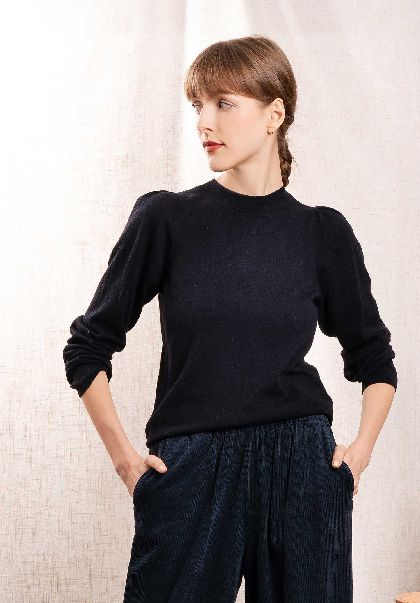 Pullover Malorine Bamv518 04-Black