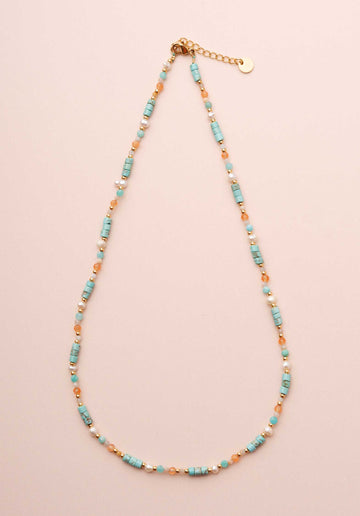 Necklace Olyte Collier Turquoise