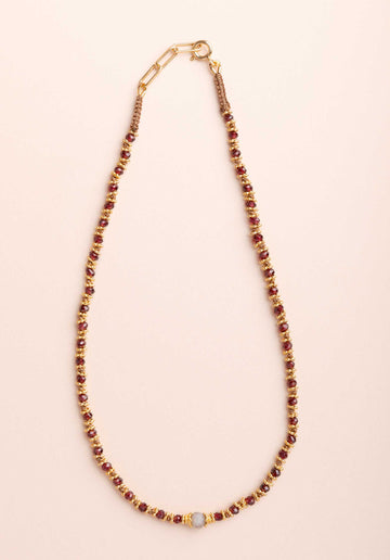 Necklace Adhyiacoll1 Adhiya Collier Gold