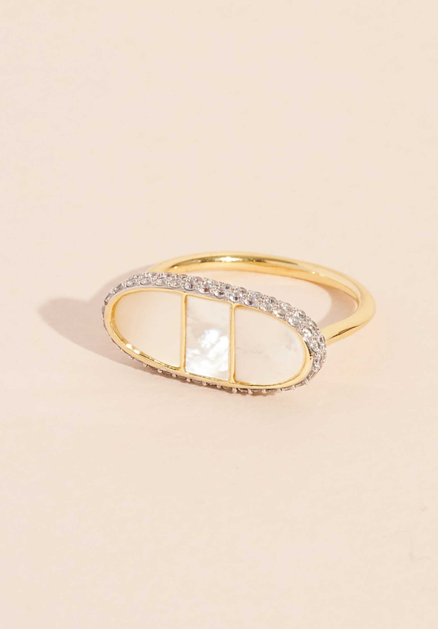 Ring Izy 1 Ring Mother-Of-Pearl