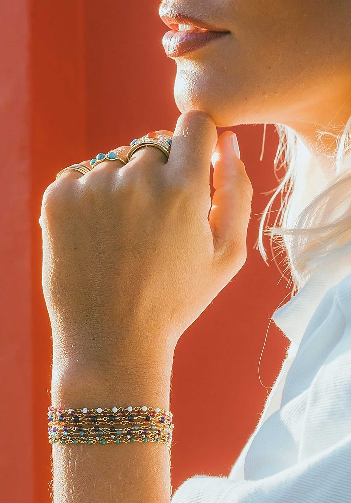 Bracelet Bripd Pyrite-Doree