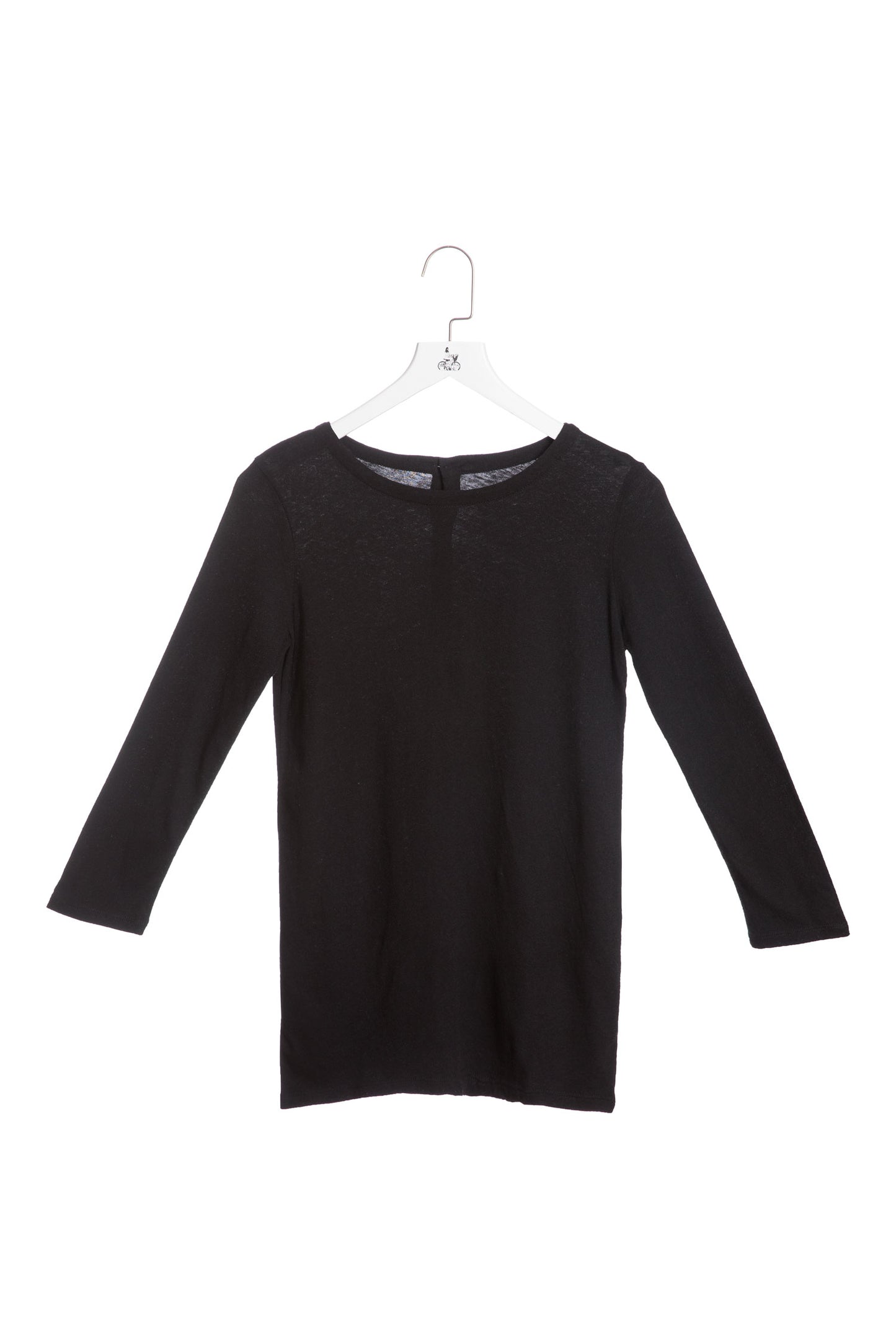 Cashmere-Blend Crew Neck T-Shirt