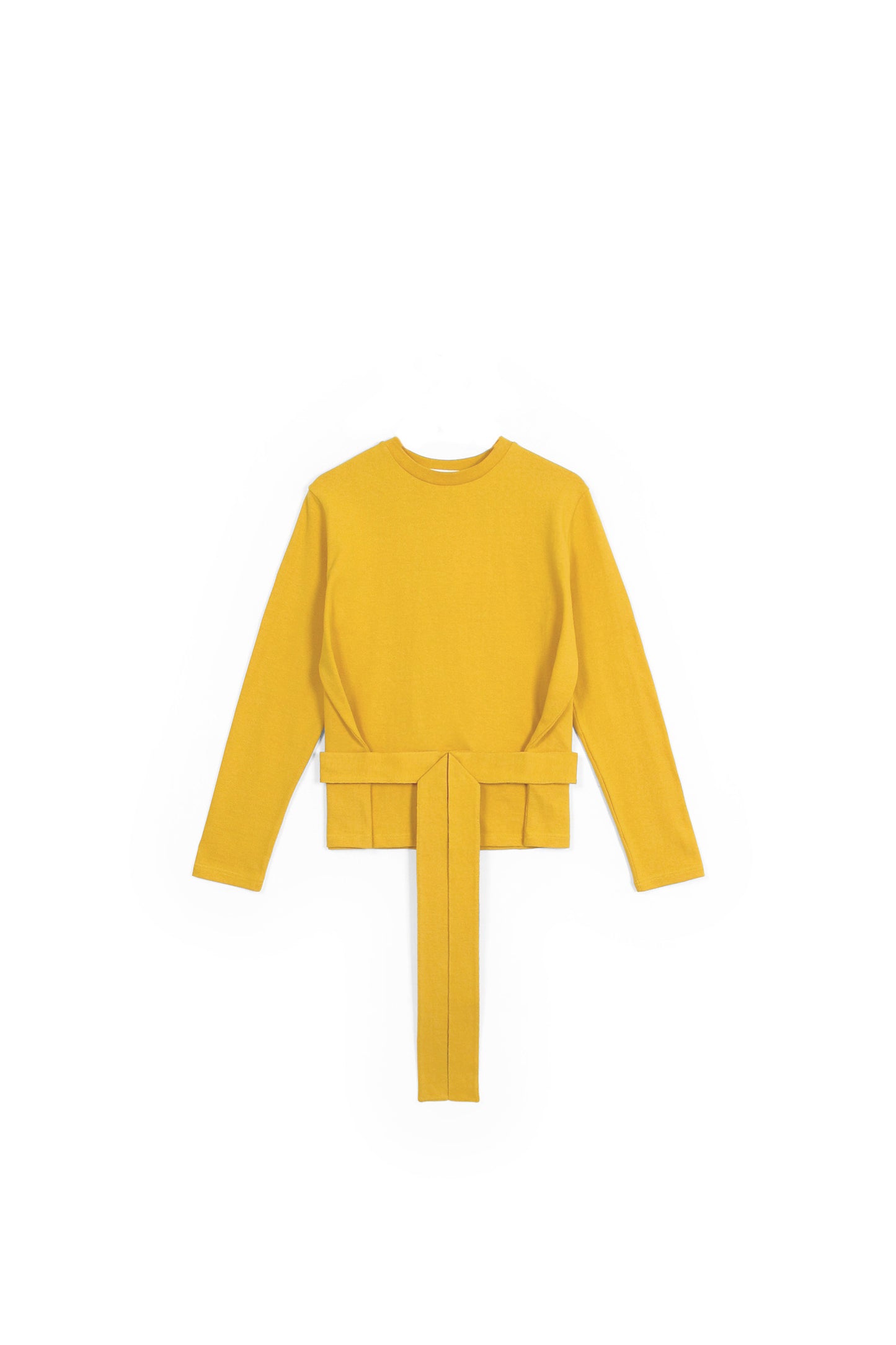 Long-sleeved Tied Tunic