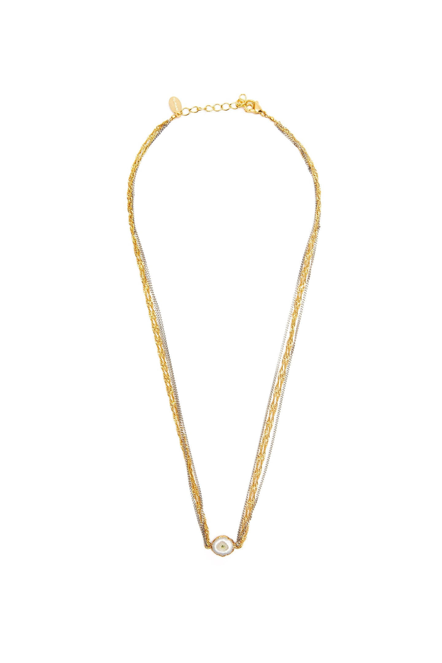 Multi Chain Pendant Necklace