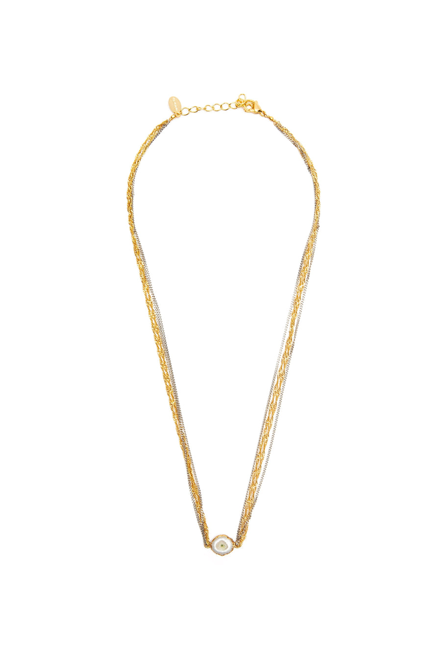 Multi Chain Pendant Necklace