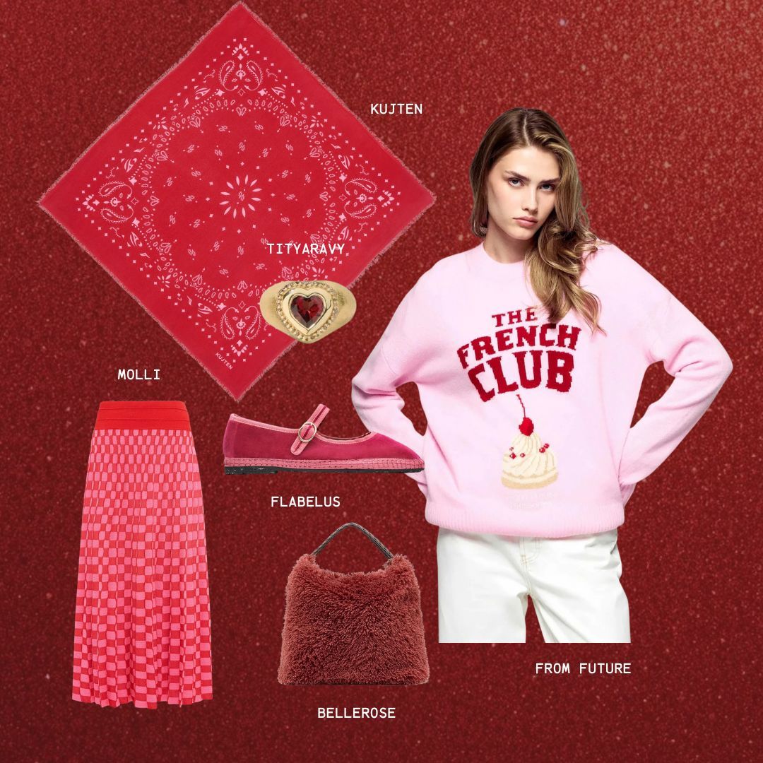 🧧Happy New Year! How to Master the Red & Pink Trend with Rue Madame’s Parisian Chic? 🧧