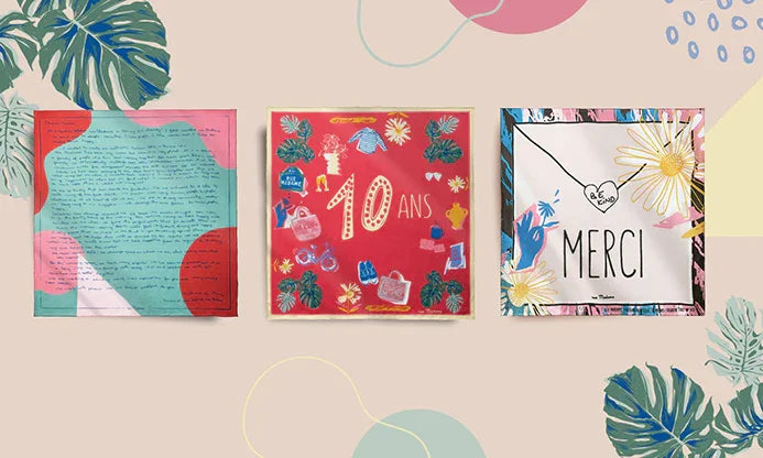 10 ANS exclusive silk scarves collection - RUE MADAME | BOUTIQUE PARISIENNE