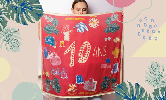 8 French ways to wear scarf. - RUE MADAME | BOUTIQUE PARISIENNE