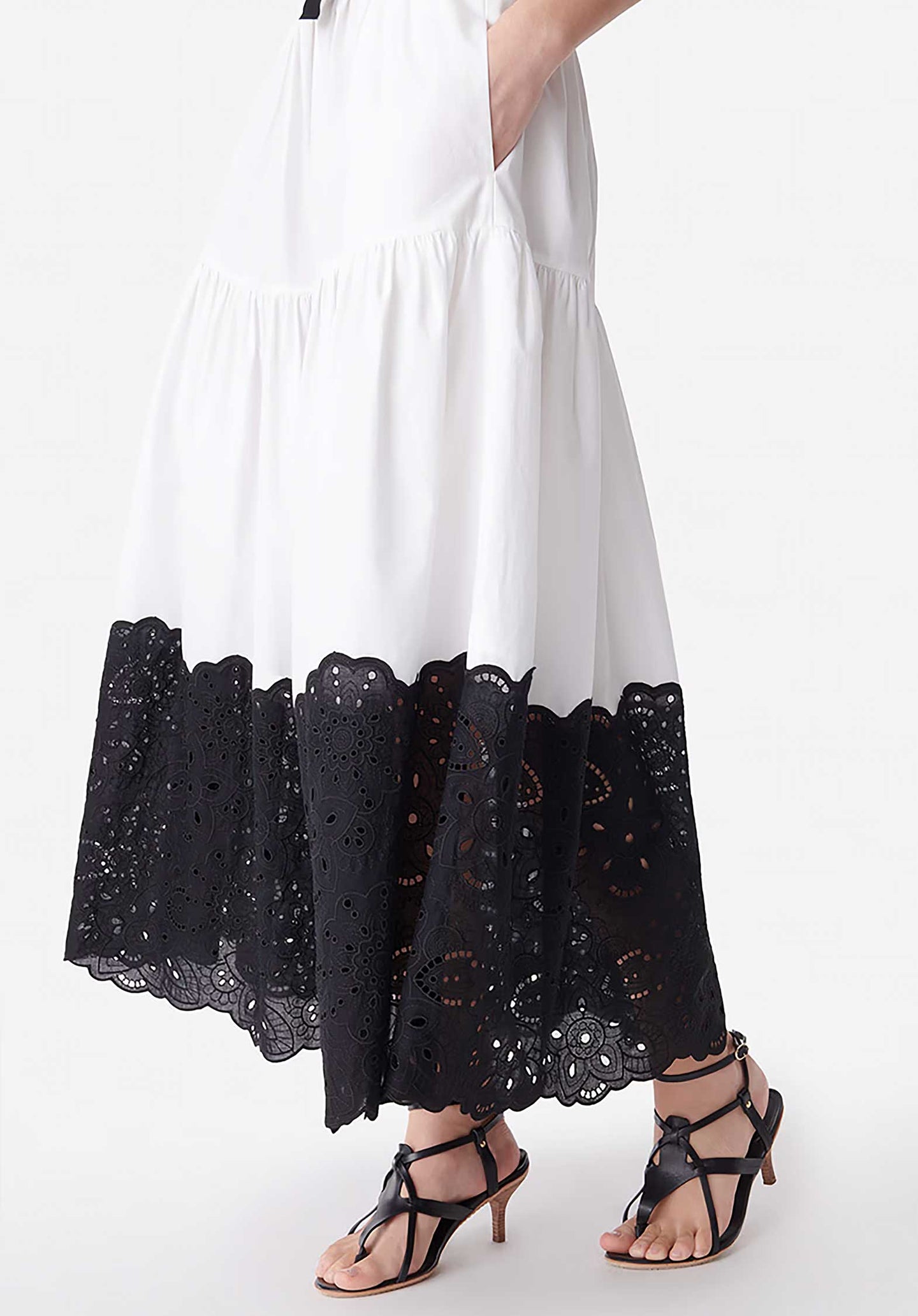 Skirt Aoda 4eca01-v07216 White