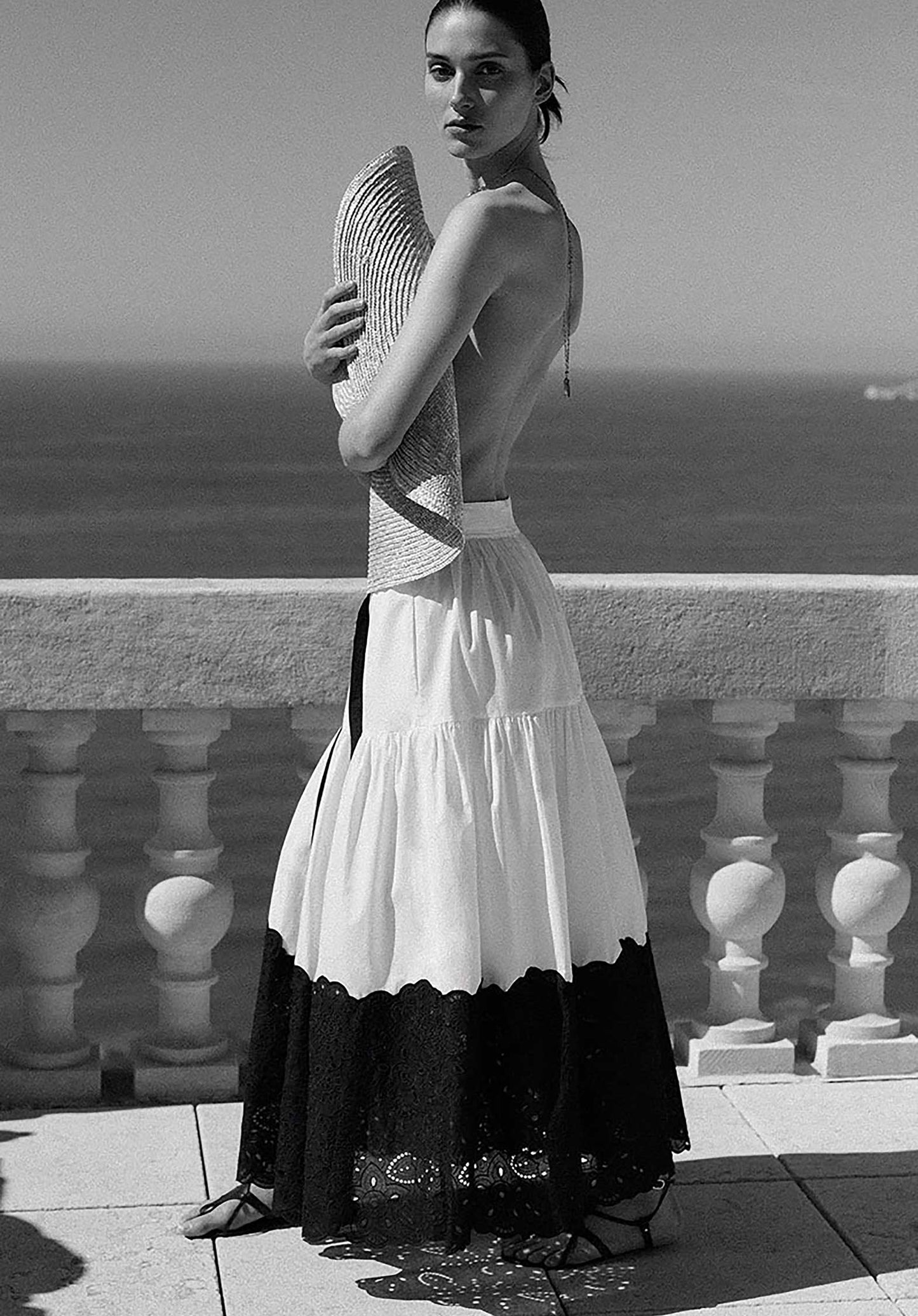 Skirt 4eca01-v07216 White