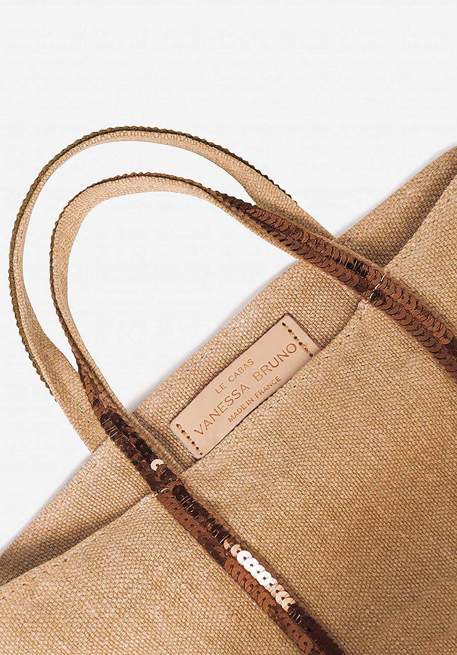 Mini Bag Linen Cabas Xs Ve31-v40410 Jute