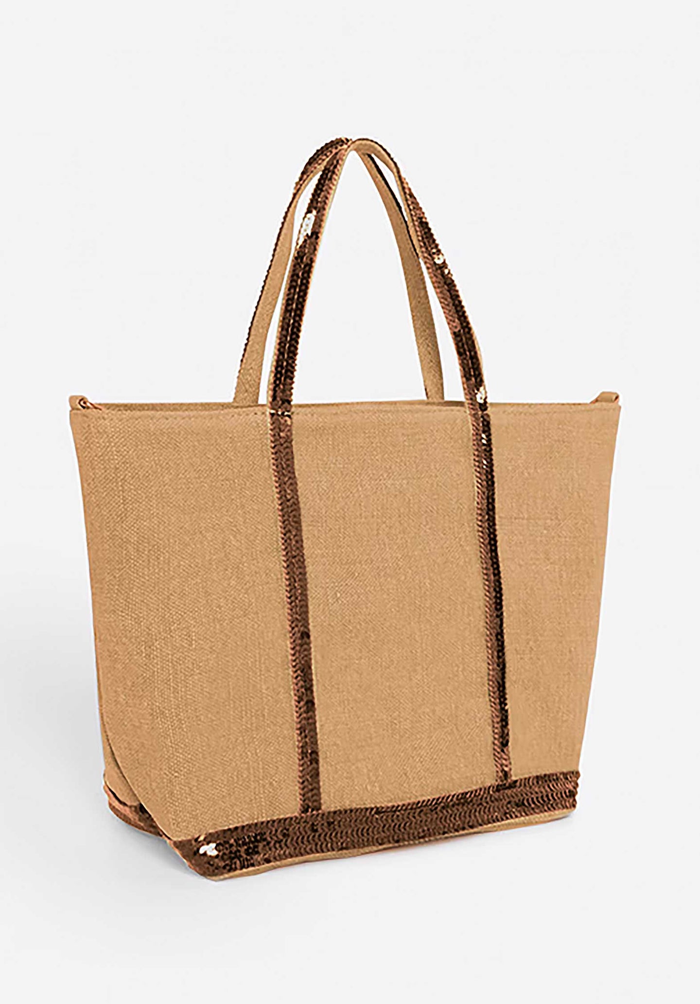 Tote Bag Linen Cabas S Ve31-v40435 Jute