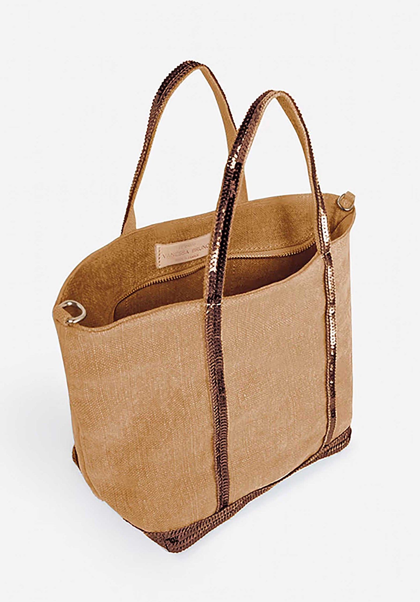 Tote Bag Linen Cabas S Ve31-v40435 Jute