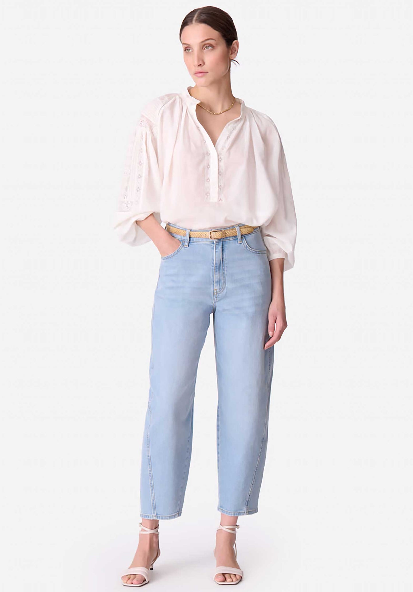 Blouse 2hva27-v09117 Blanc