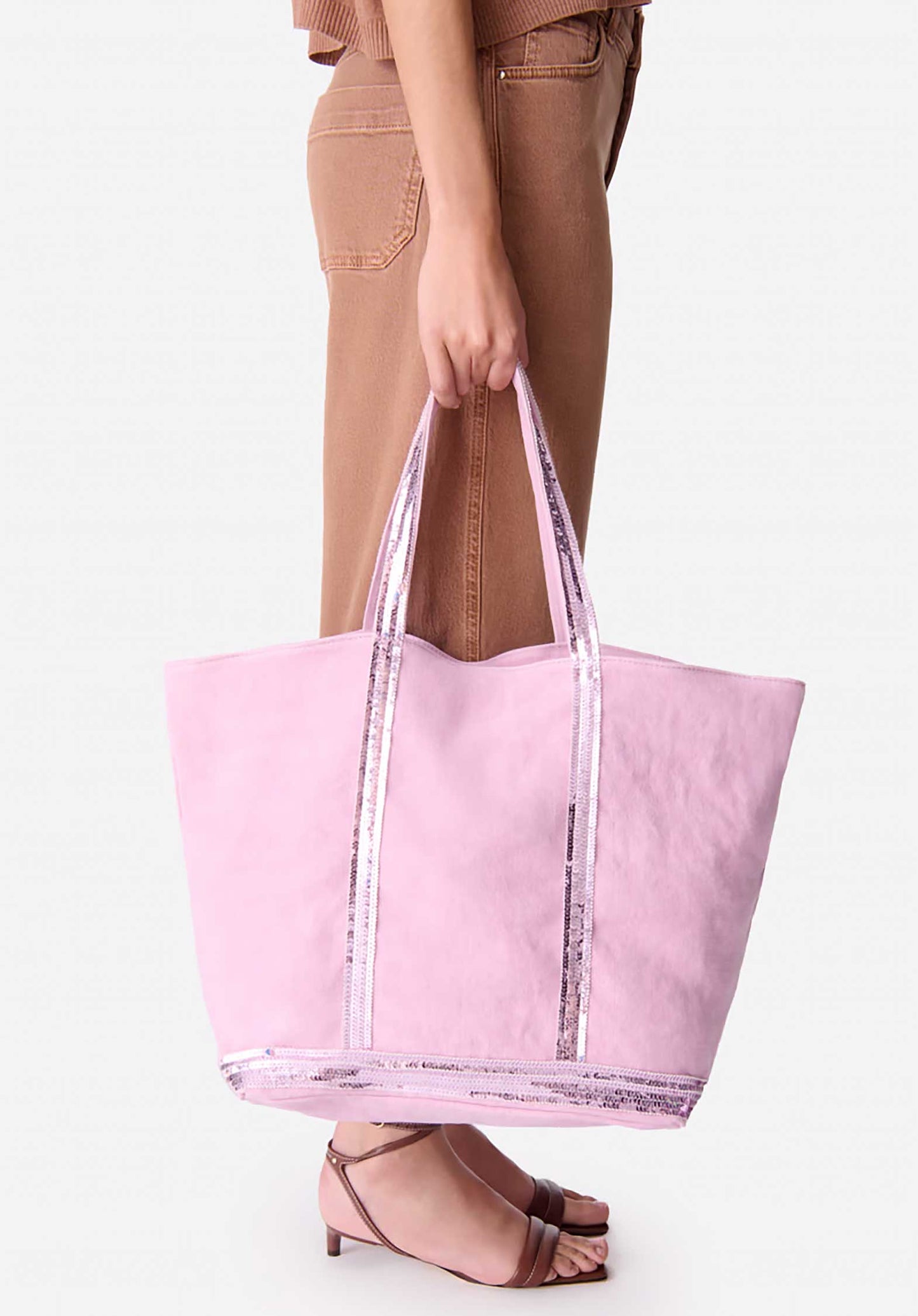 Tote Bag Ve31-v40409 Rose-Ancien