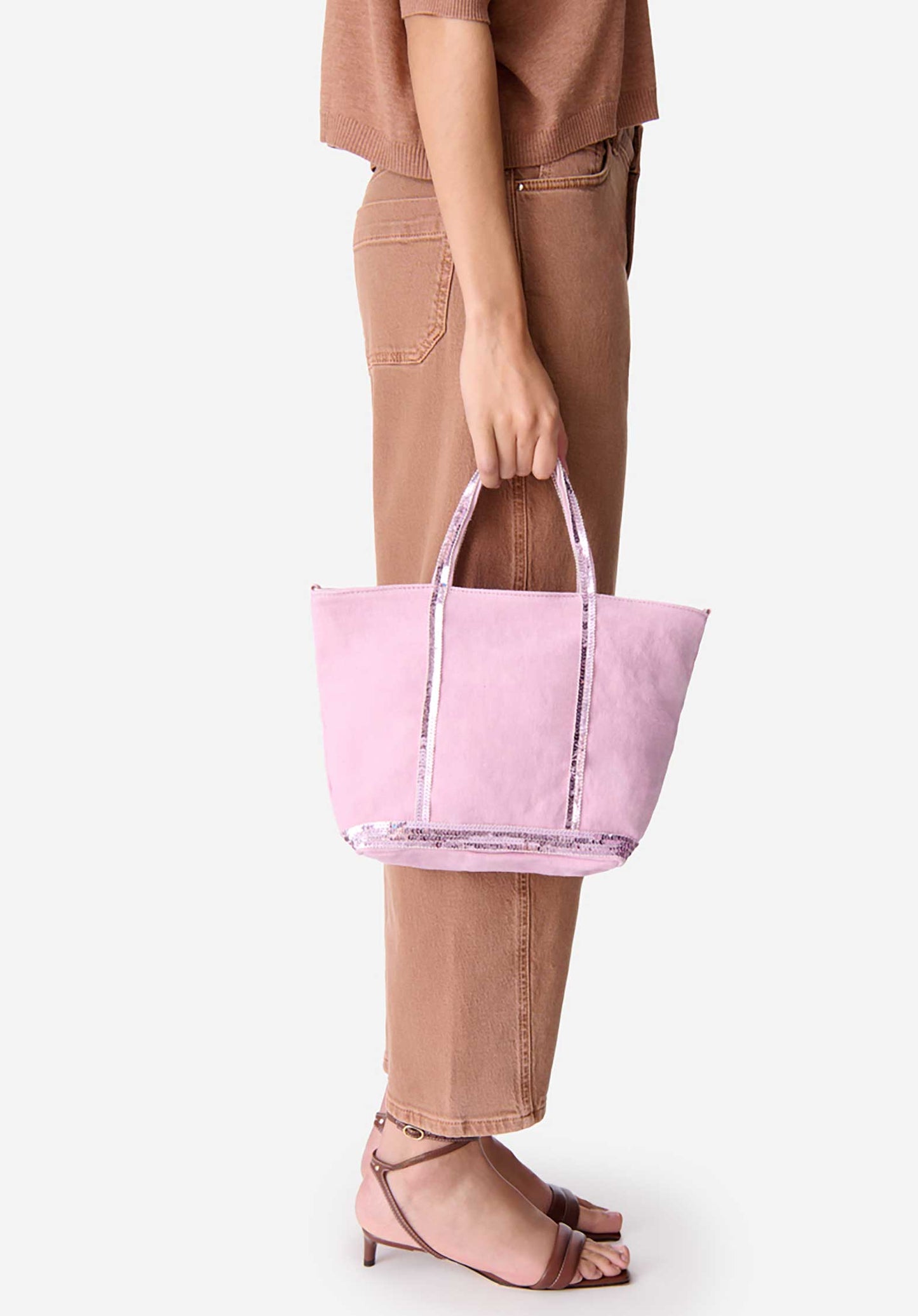 Tote Bag Ve31-v40435 Rose-Ancien