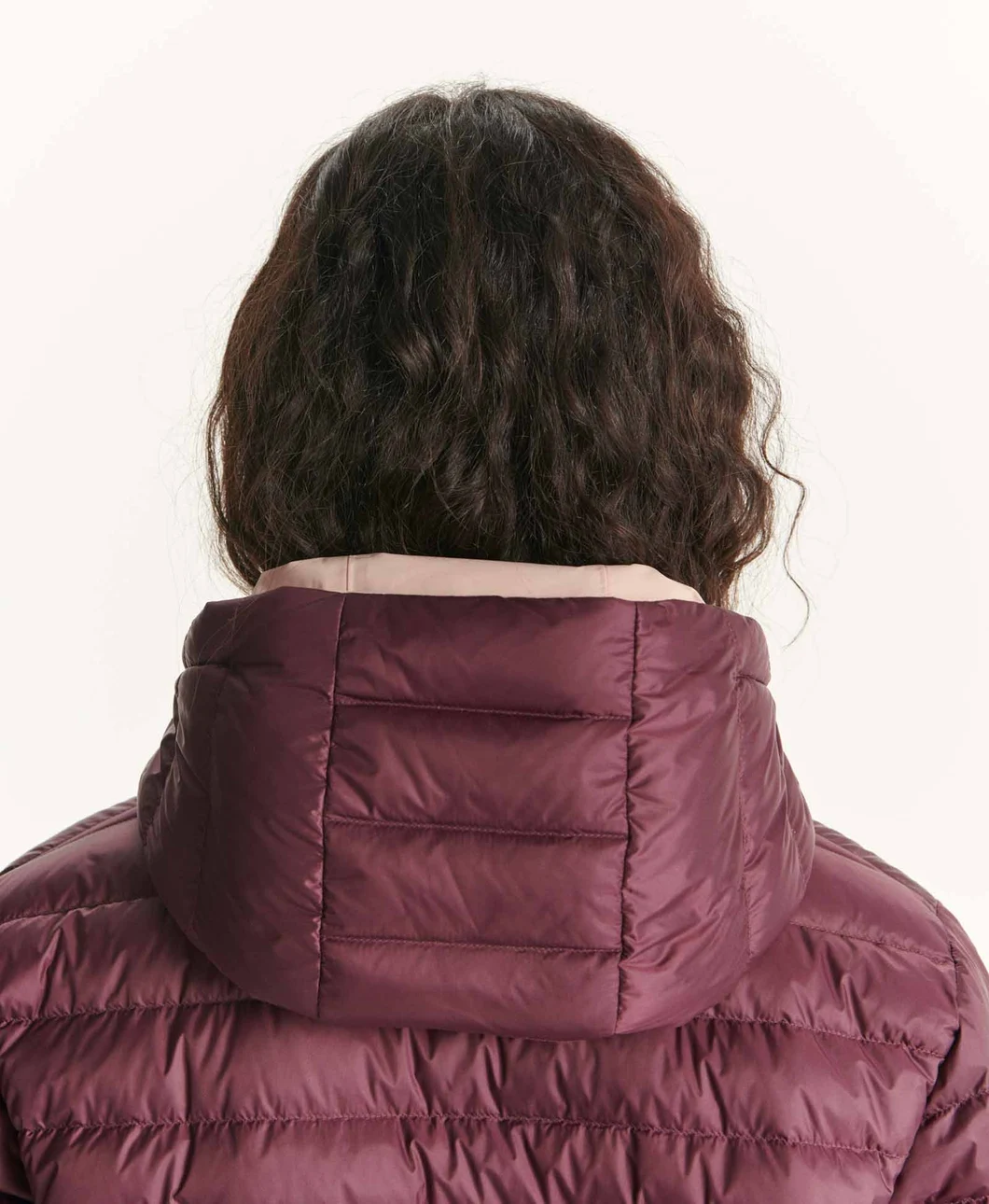 Reversible Jacket Vienne Rose-Pale-Aubergine