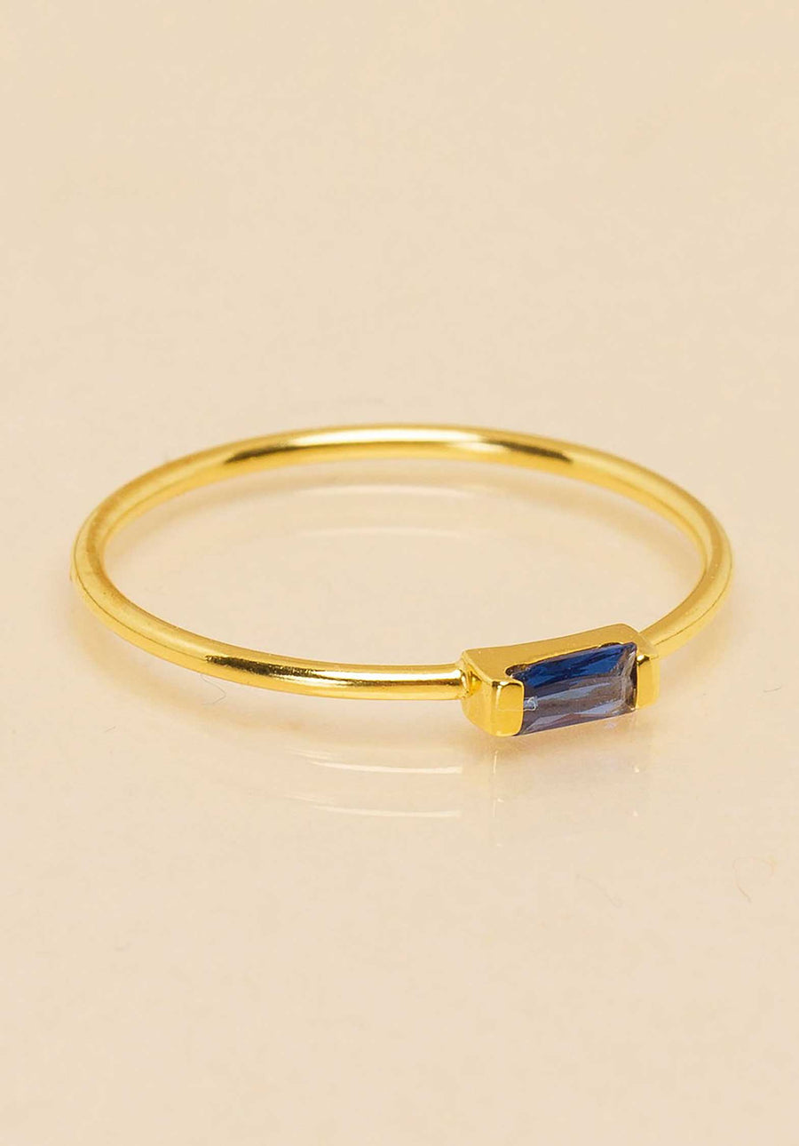 Ring 1bcs Crystal-Bleu