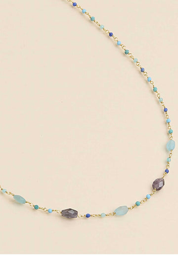 Necklace Cimb6 Mumbai-Bleu