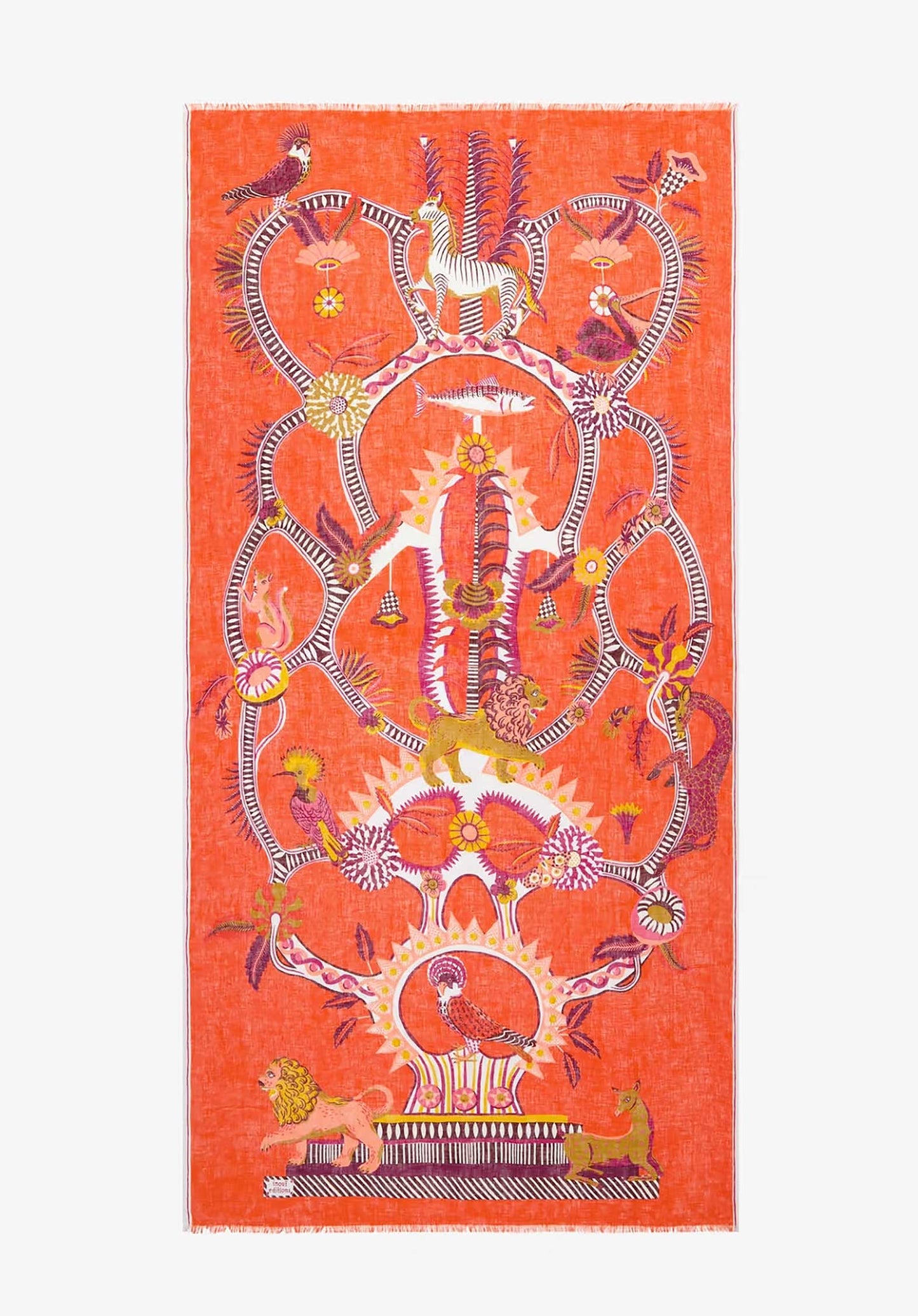 Scarf Et211di65 Orangeade