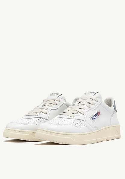 Sneaker Medalist Low Ll White-Silver-Blue