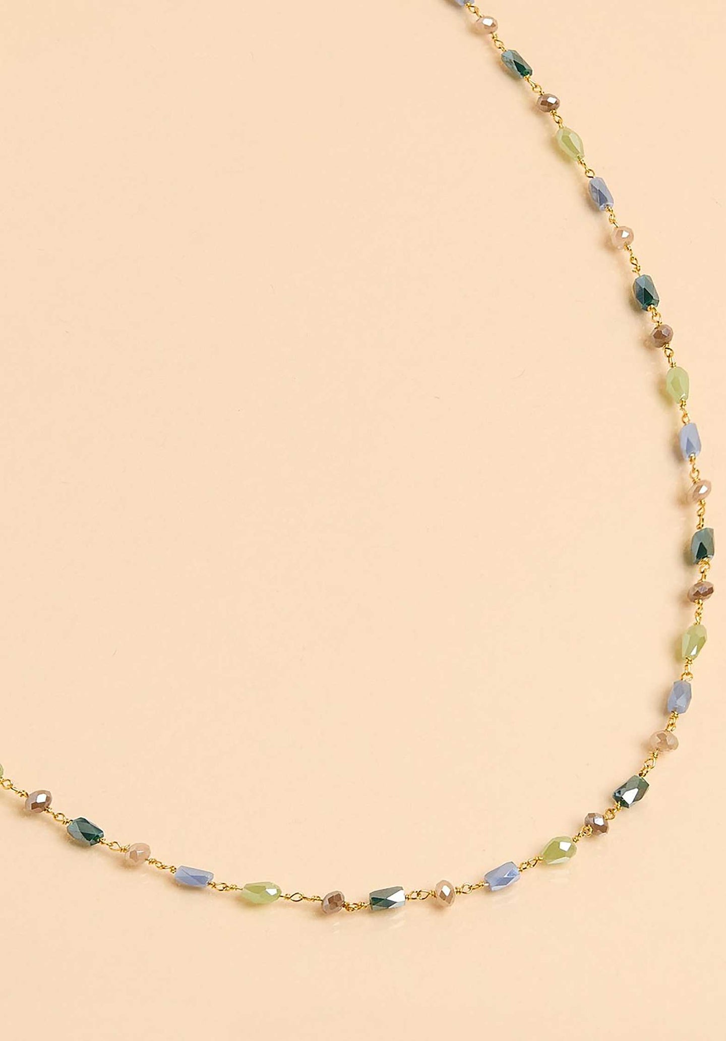 Necklace Cfev7 Vert-Bleu