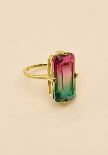 Ring Brpa6 Rose-Aqua