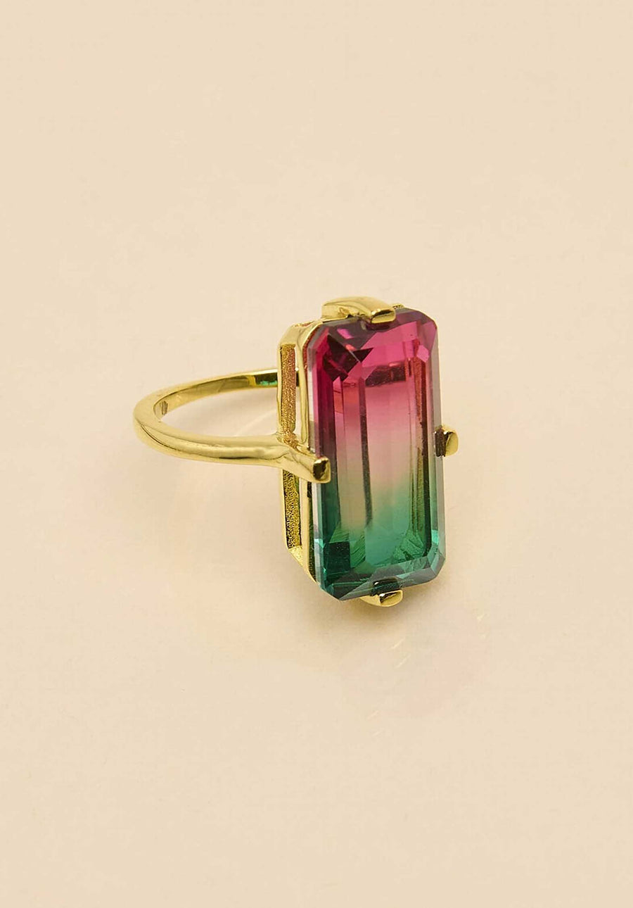 Ring Brpa6 Rose-Aqua