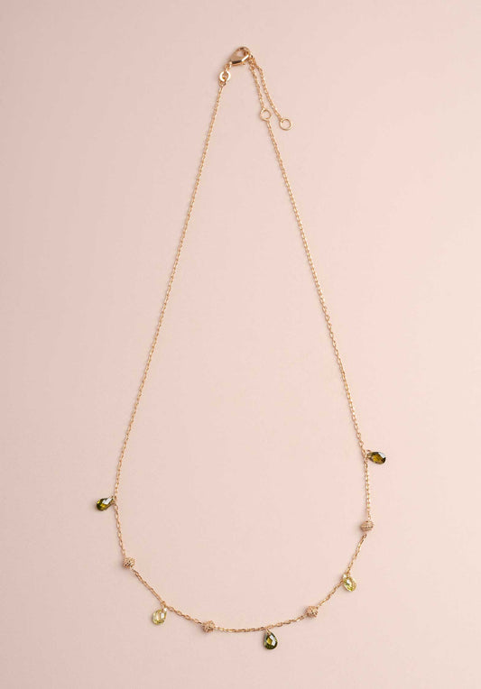 Necklace Drops Necklace Gold