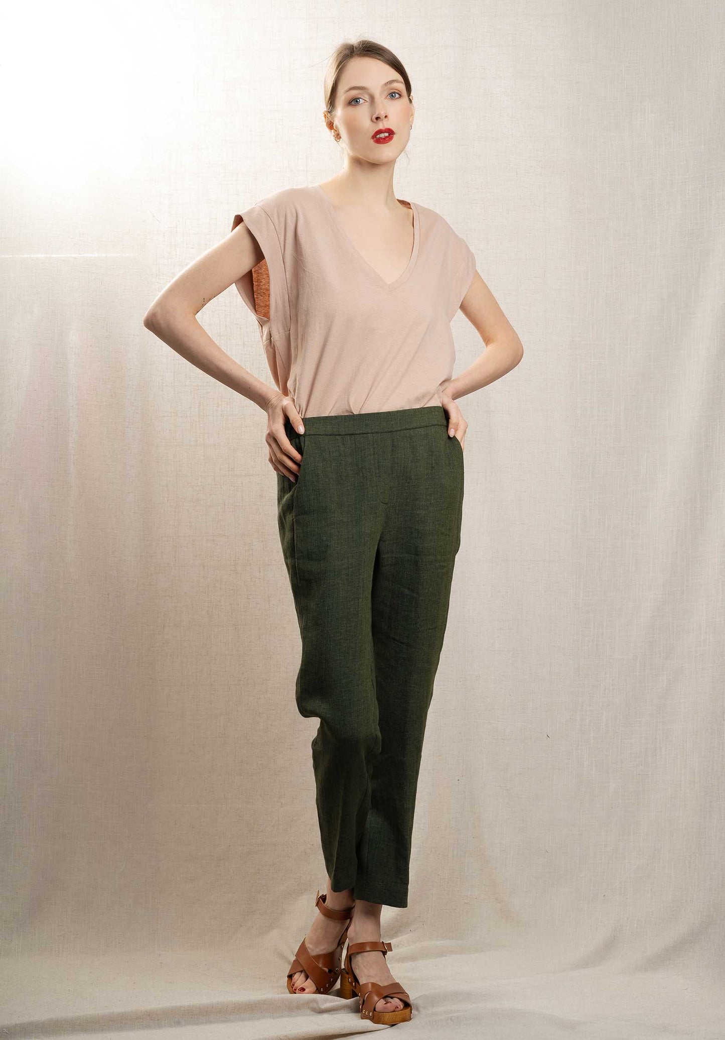 Pants Pacifio 10062 3-Kaki