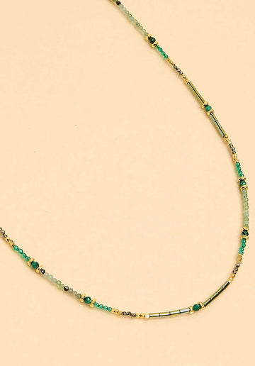 Necklace Caev5 Aella-Vert