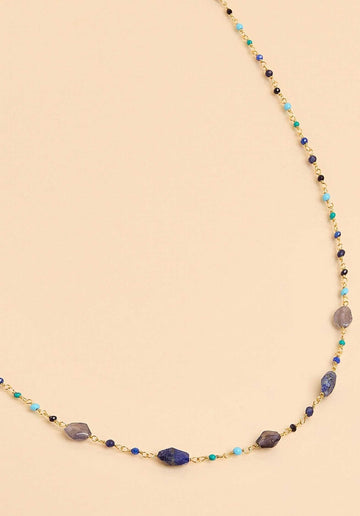 Necklace Cimb7 Bleu