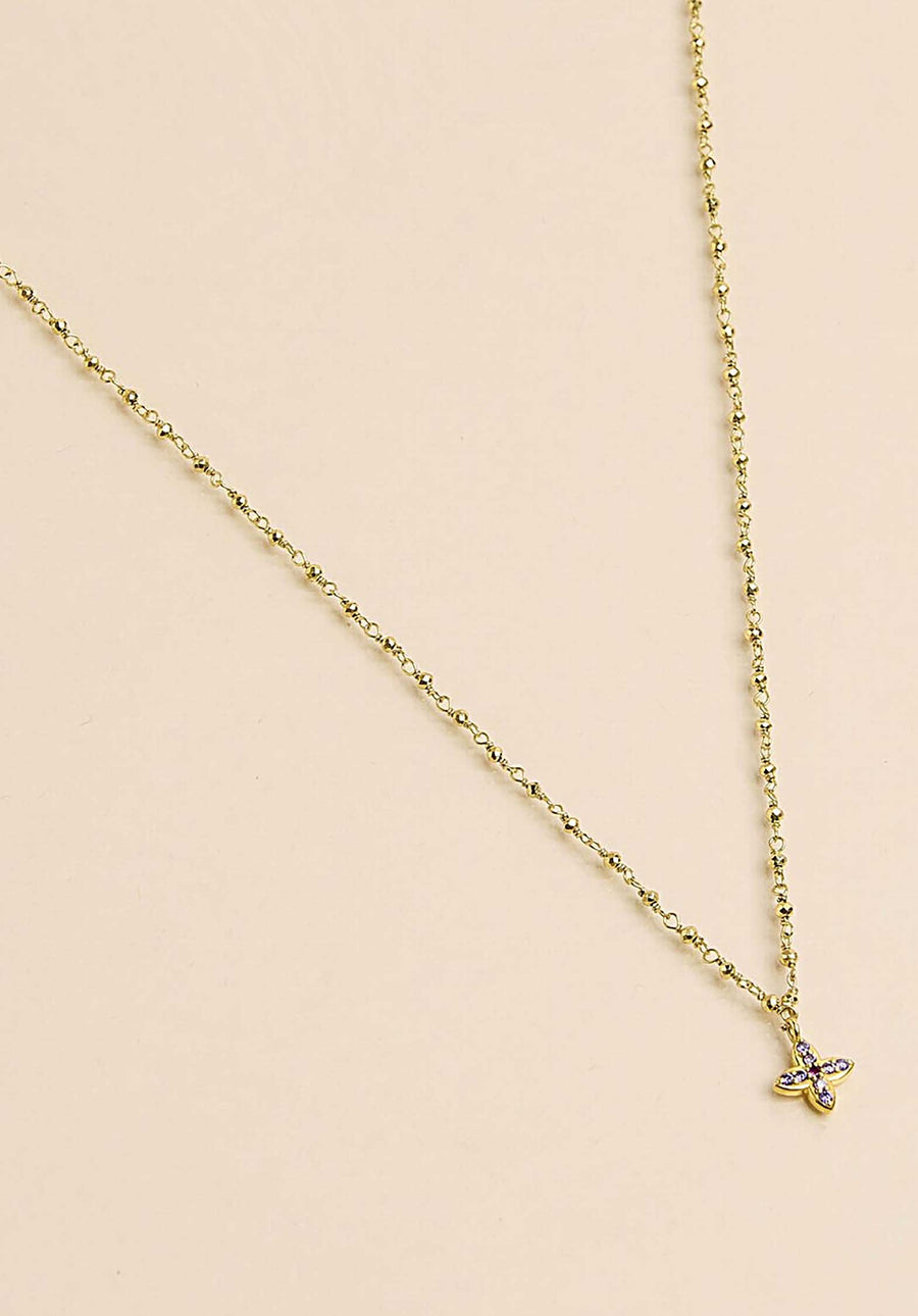 Necklace Cifa6 Gold-Pyrite