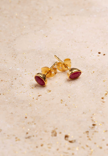 Earring Bopp6 Rubis