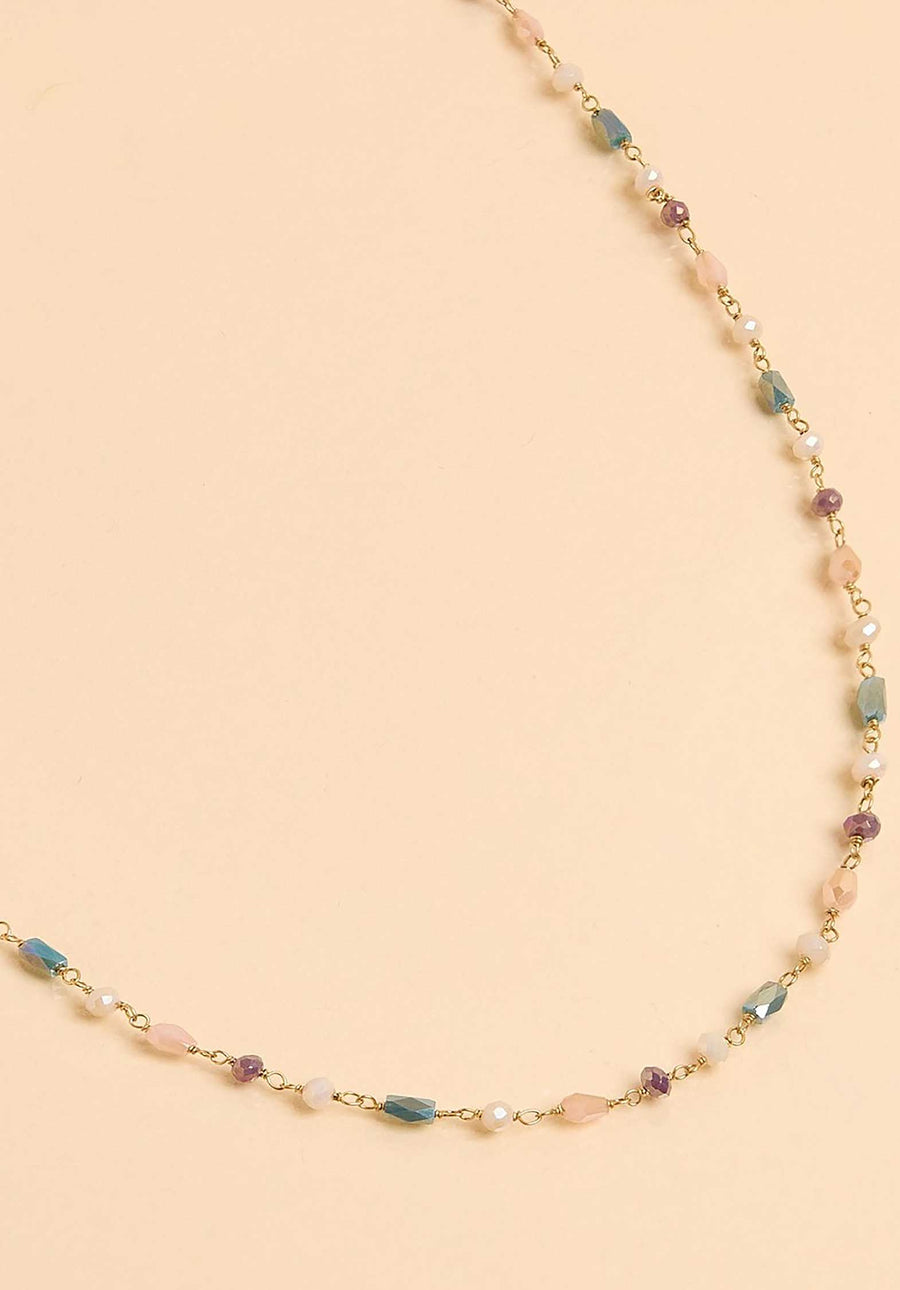 Necklace Cfebp7 Bleu-Rose