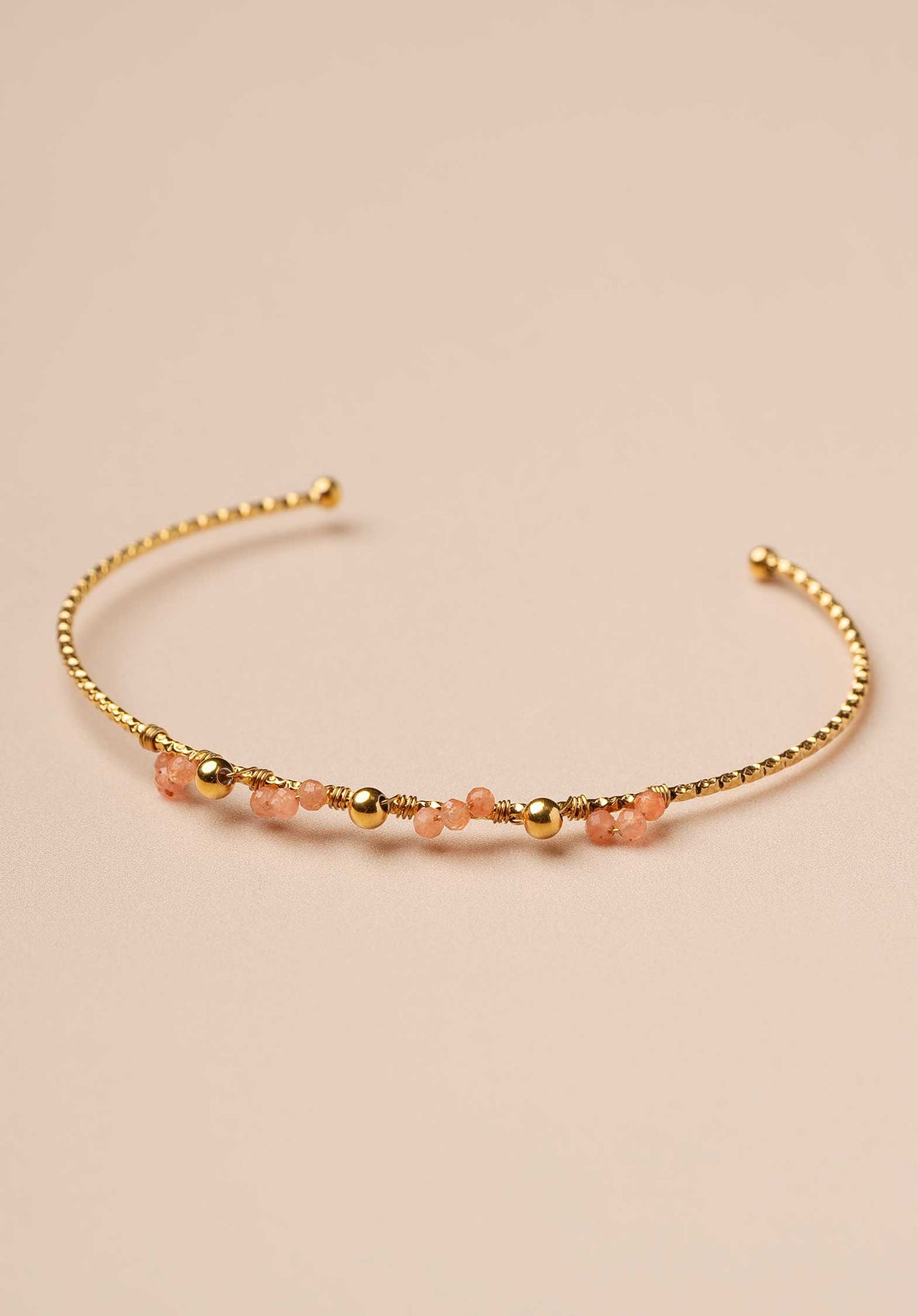 LES CLEIAS | Floryne Bangle - Peach