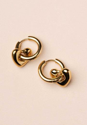 Earring Lc1470e Toy Heart Boucle Gold