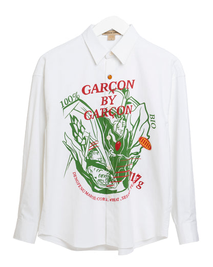 Garcon by Garcon | Dengfeng Farm Print Shirt - White