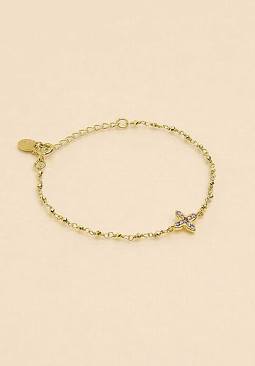 Bracelet Brifa6 Pyrite-Doree