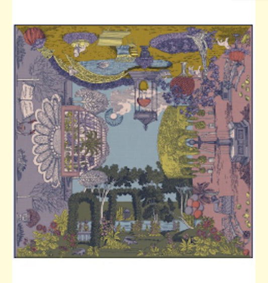 Scarf Ca221qu23 Pastel