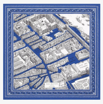 Scarf Ca22lou04 Blue