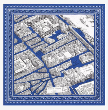 Scarf Ca22lou04 Blue